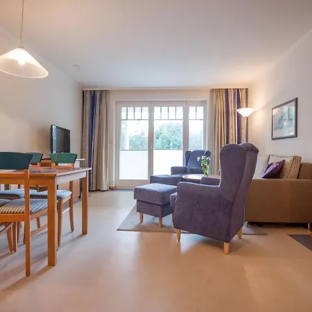 Duenenpark - Komfort Mit 1 Schlafzimmer Und Balkon Im Obergeschoss 300